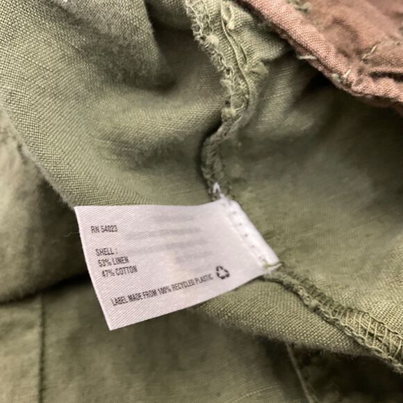 Gap Utility Field Cargo linen blend Jacket Size XS Military Safari Pockets GUC - Picture 4 of 10
